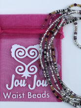 Load image into Gallery viewer, Specialty Waist Beads: Purple Reign Closeup
